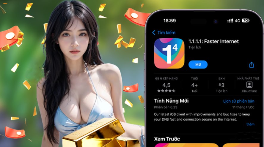 Hình ảnh quảng cáo của az68 hiển thị nền tảng và các lợi ích